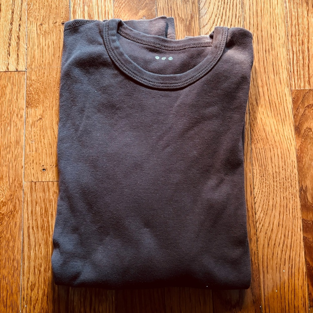 Brown Long sleeve T-shirt